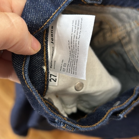 Reformation Julia High Cigarette Jeans - Picture 4 of 5